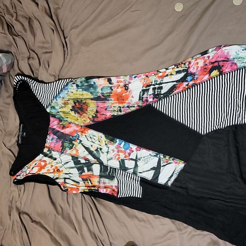 Multicolored long shirt